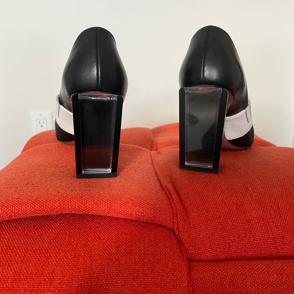 Sportmax heeled shoes black and white, size 7, look like new - Picture 3 of 4